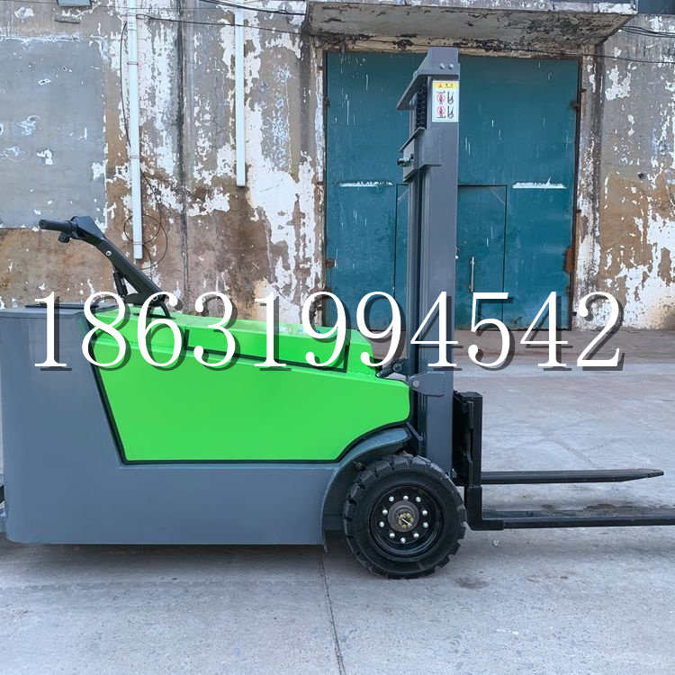 万秀区小型电动叉车1吨2吨步行站驾式电瓶堆高充电装卸车液压升降车铲车